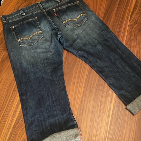 Levi’s Red Medium Wash Boot Cut - 38x30 - Picture 2 of 8